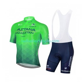 Set Kurzarmtrikot + Trägerhose 2022 Astana Qazaqstan Team N003